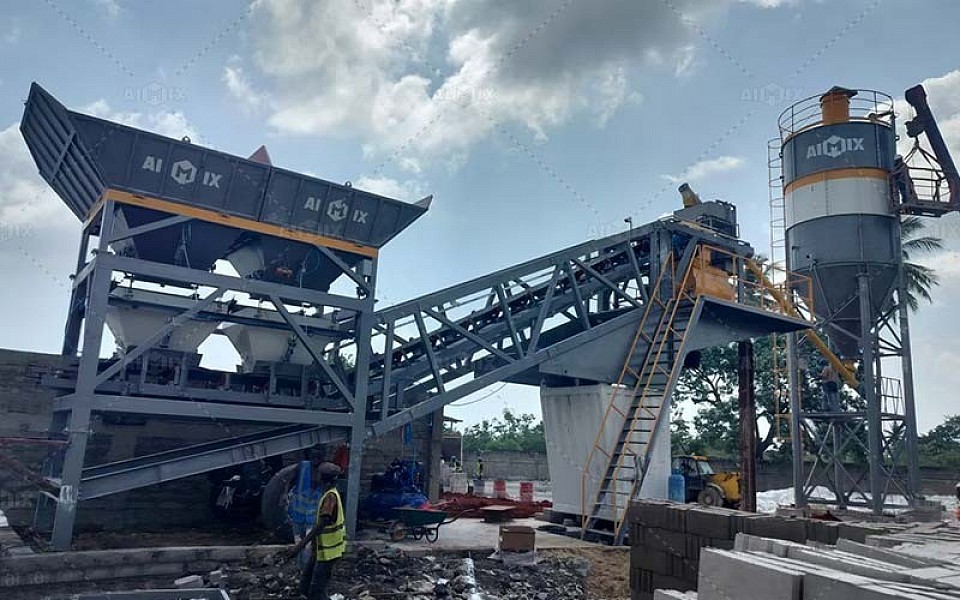 mobile concrete batching plants